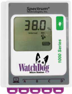 美国SPECTRUM WatchDog1000 微型气象站 土壤温湿度监测站