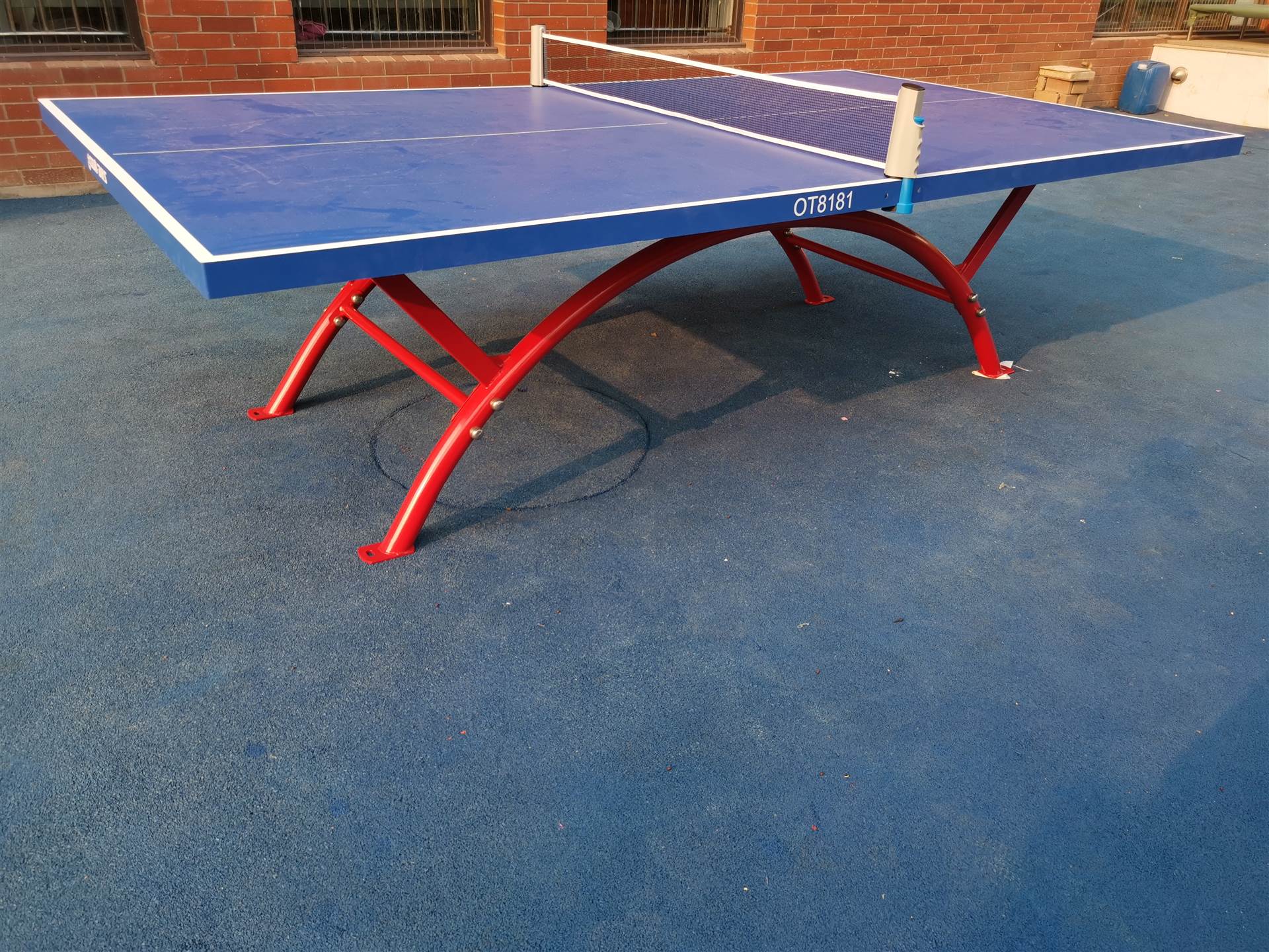 济南红双喜室外乒乓球台,室外专用乒乓球台