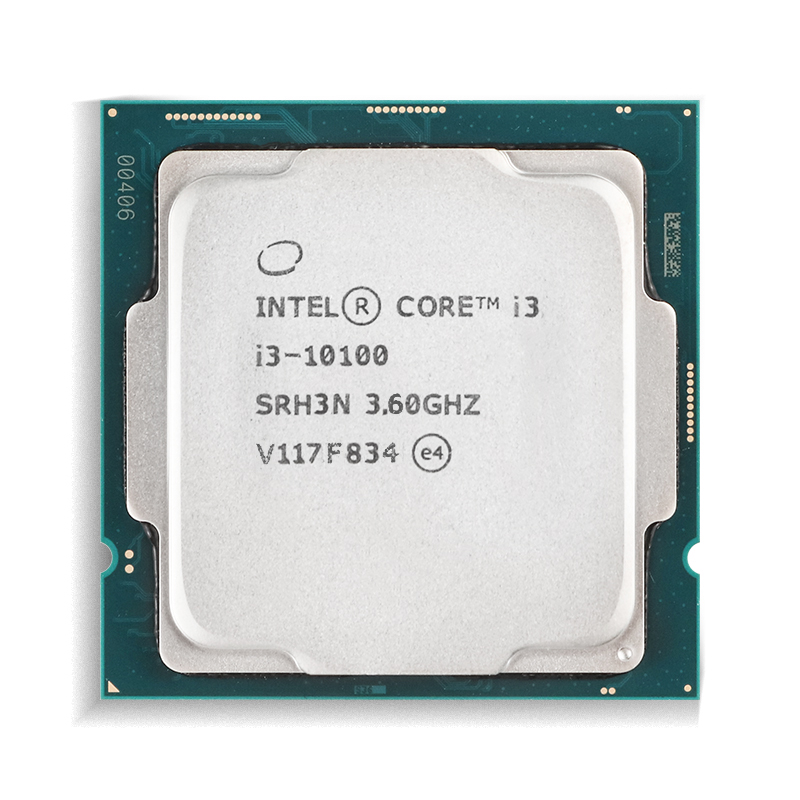 һ ɹ  Ӣض  i3-10100 SRH3N ĺ˰߳ CPU