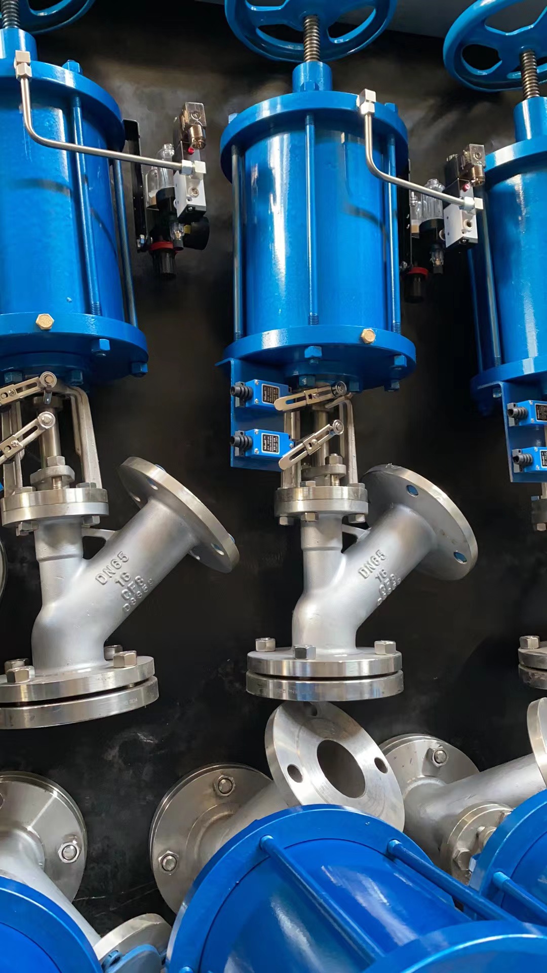 汇胜 fl641h气动放料阀 不锈钢放料阀 气动不锈钢放料阀