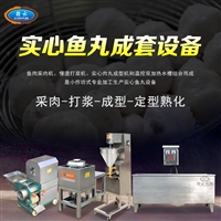 肉丸加工设备小型的鱼丸加工机器
