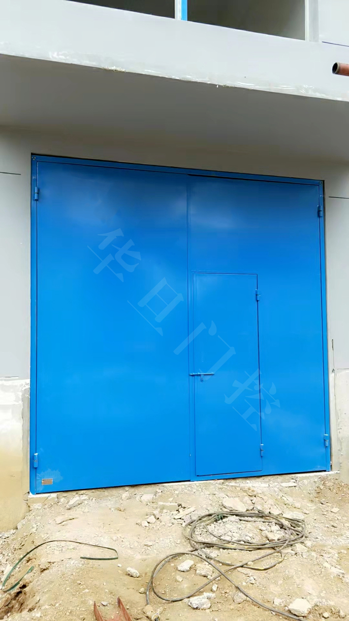 安徽华旦高铁站平开钢大门02j6111大门厂家