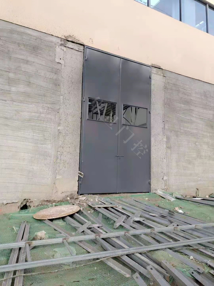 安徽华旦高铁站平开钢大门02j6111大门厂家