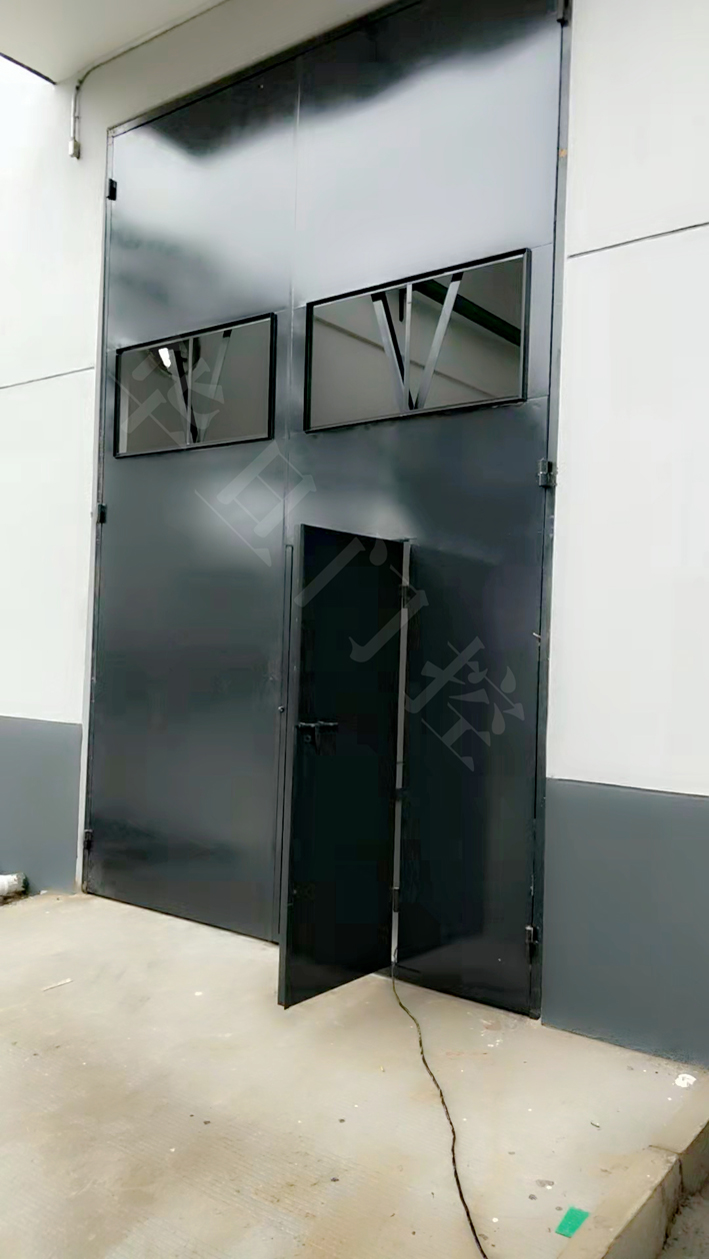 安徽华旦高铁站平开钢大门02j6111大门厂家