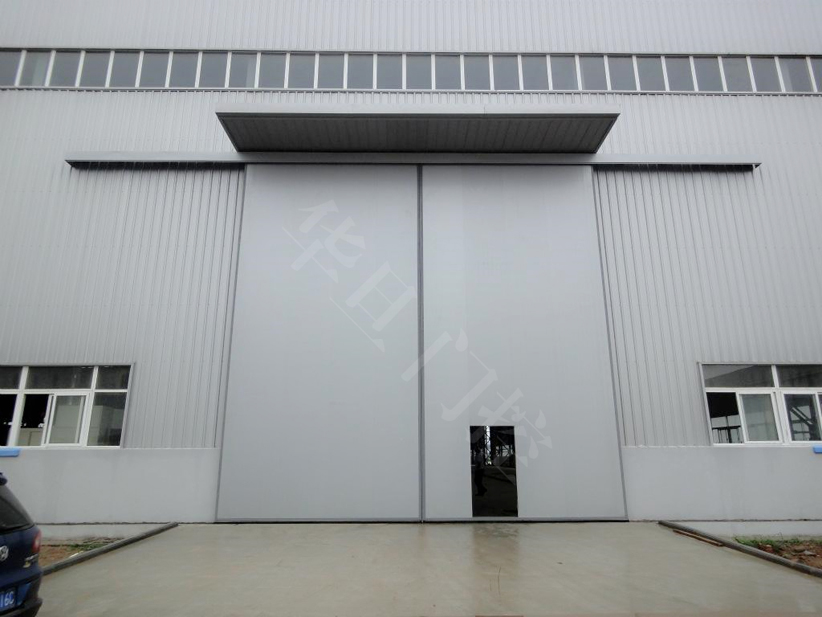 02j611-2轻质推拉钢大门设计标准-安徽华旦