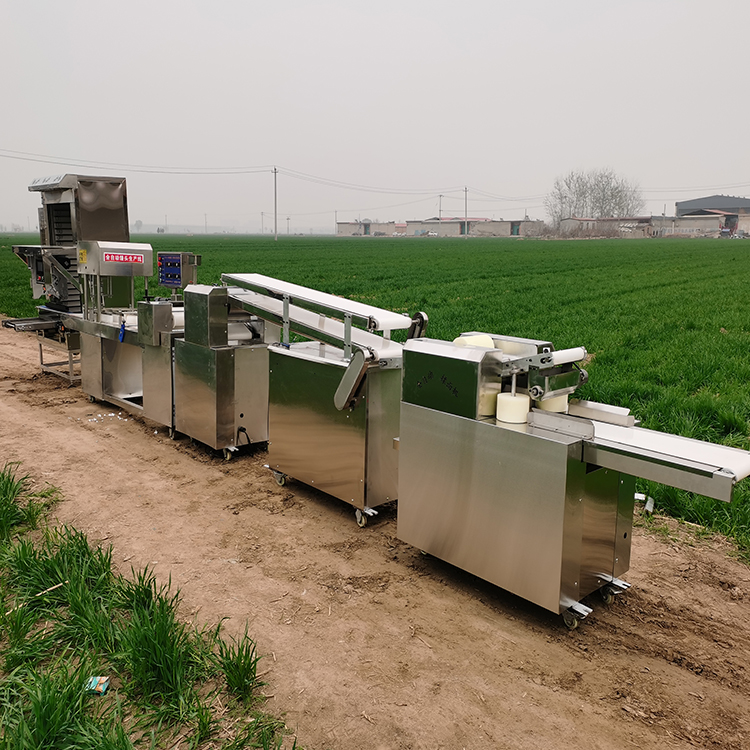 邢台仿手工大型方馒头机 流水线数控馒头机