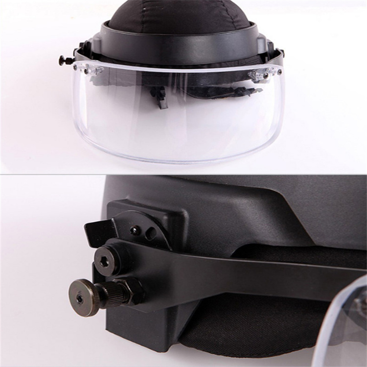 3a级面屏凯夫拉钢盔头面罩