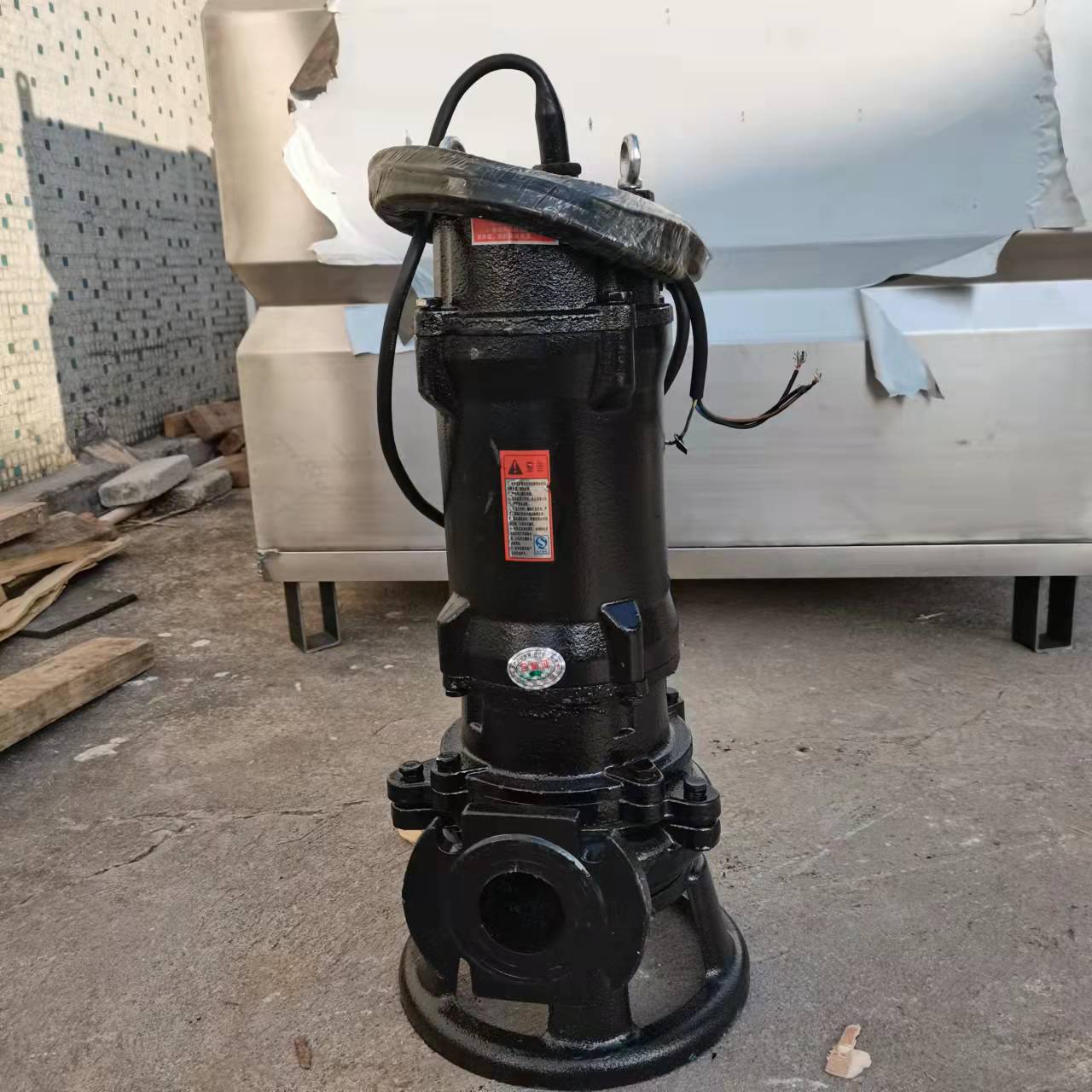 惠沃德wqk402075铰刀无堵塞排污泵立式铸铁潜水泵