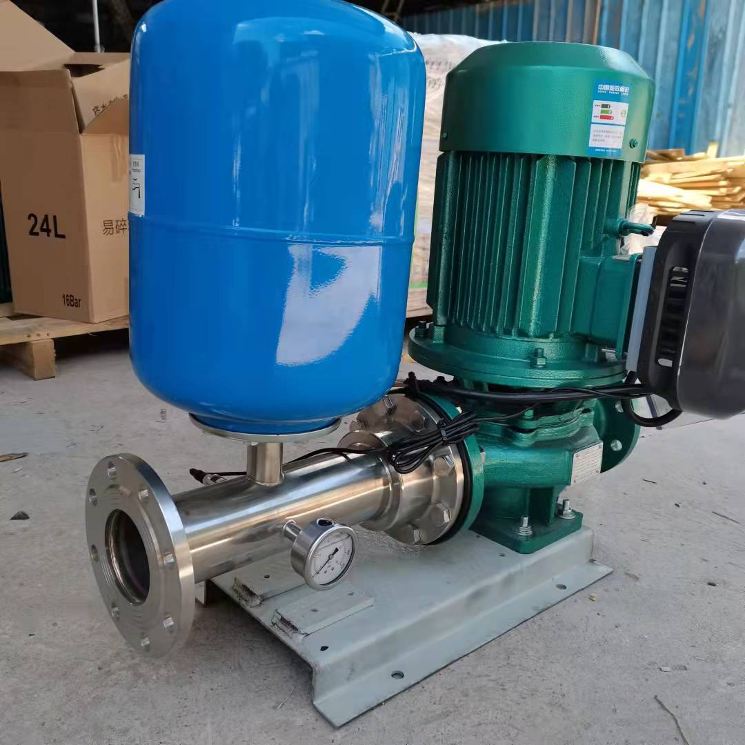 惠沃德游泳池单泵变频管道泵gdd80200a低噪音变频稳压设备