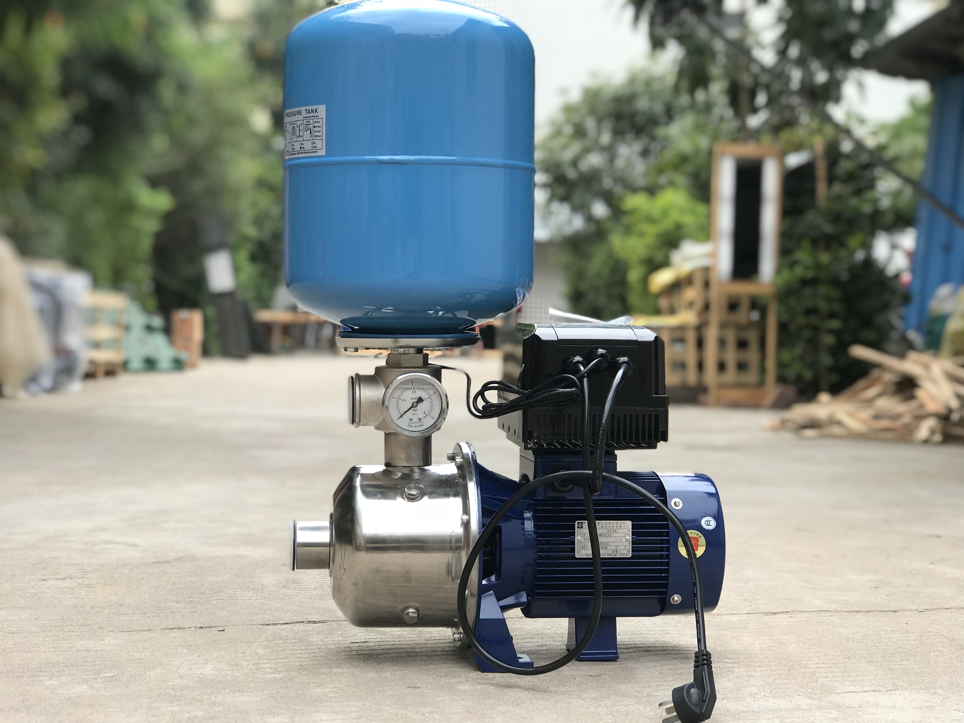 惠沃德卧式不锈钢多级泵cm860单泵变频工业增压泵