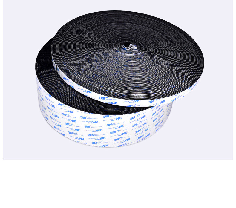 3m背胶魔术贴勾毛面自粘背胶粘扣带圆形背胶强粘合固定贴