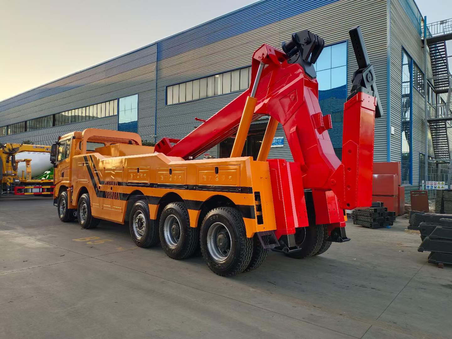 重型清障陕汽10x4清障车