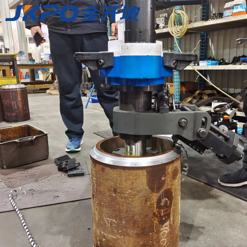 20壁厚的钢管用坡口机isy内涨式管道坡口机能加工多厚的管