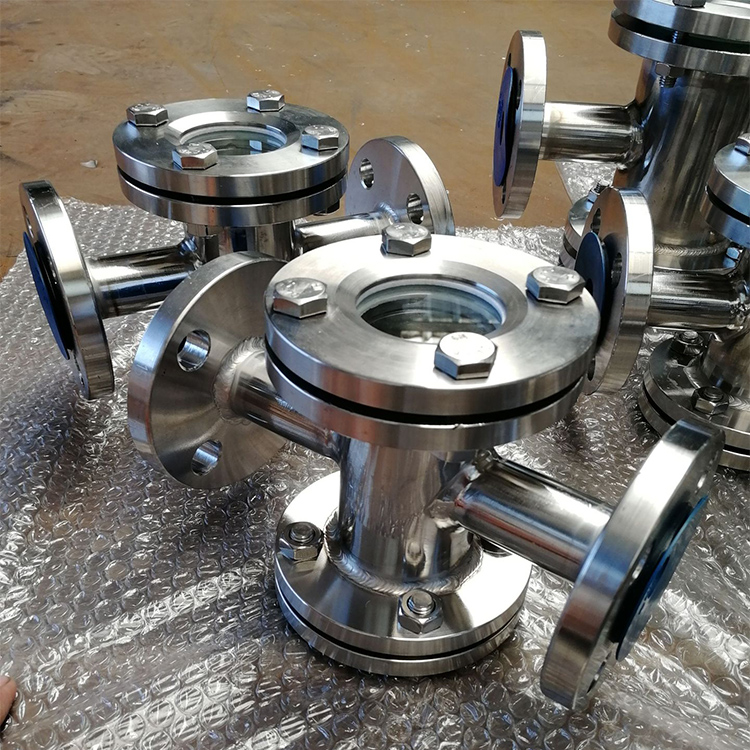 hgs07直通视镜不锈钢管道窥视镜304视水器视流器