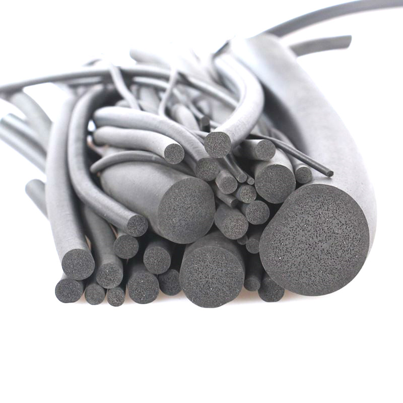 三元乙丙密封条epdm圆形海绵条o型橡胶密封条发泡条56810mm