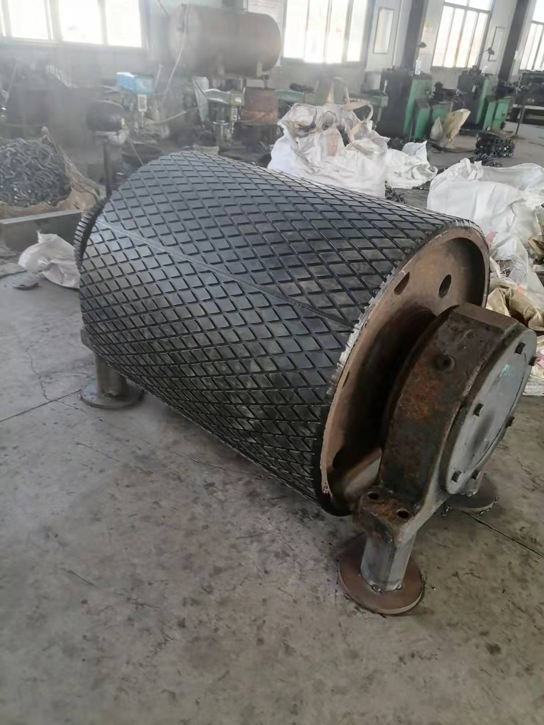 现场滚筒包胶 滚筒包胶价格 沧州区域上门服务