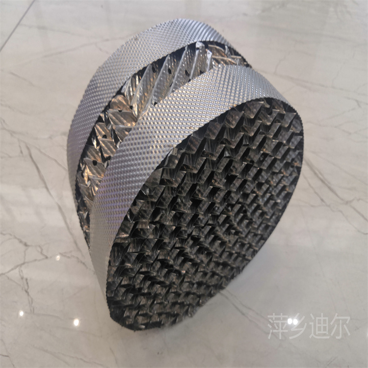 迪尔 500Y孔板波纹填料 500型规整填料 材质多种类全