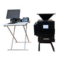 TPXQ-C-I育种小区测产系统 配置工业级触摸屏电脑操控 可大容量存储数据