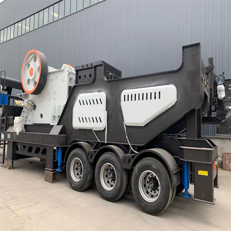矿山碎石机移动式石料破碎站 履带式移动破碎机