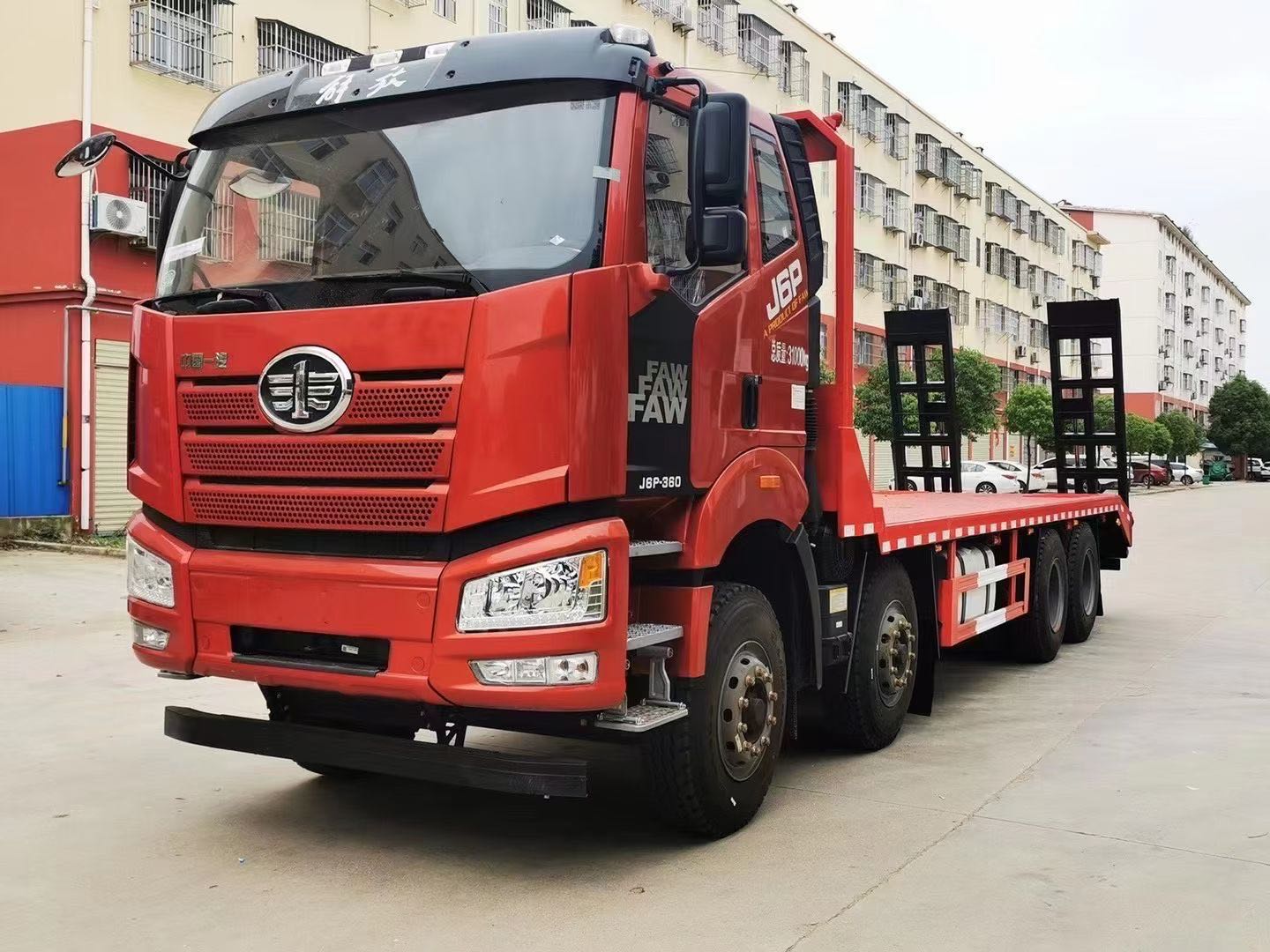 江淮挖机平板车程力平板车生产厂家