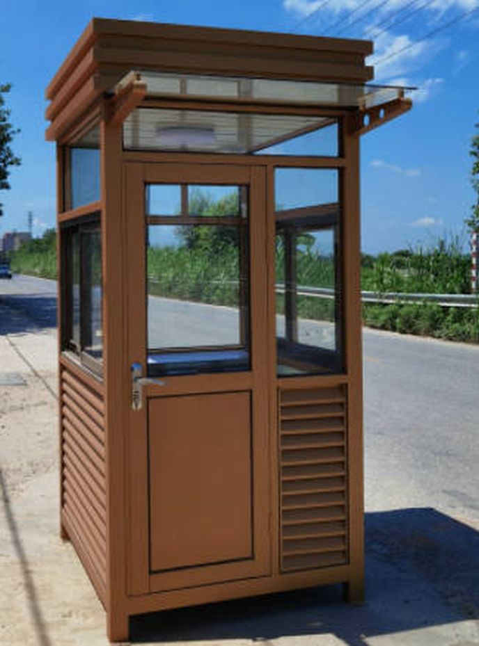 赣州移动岗亭小区门卫岗亭钢结构岗亭定制