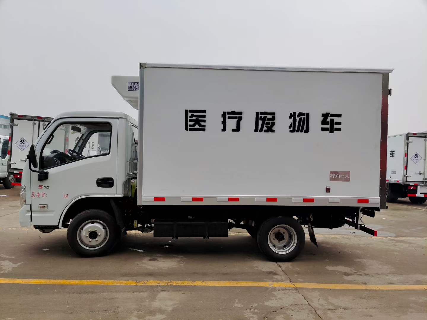 跃进汽油版医废运输车小型医疗垃圾转运车