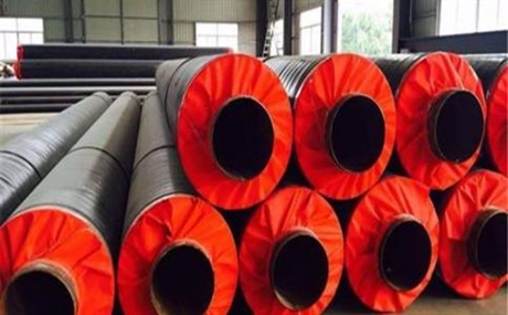 埋地保温钢管蒸汽保温管道 预制钢套钢保温管