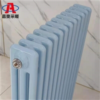 钢制散热器三柱型 SQGZ307钢制圆管柱型暖气片 嘉奥