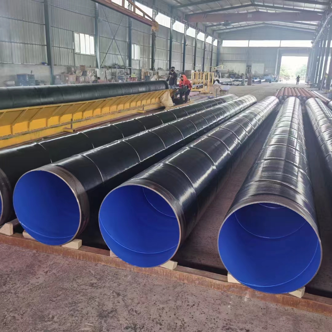 博涵生产涂塑复合钢管外pe内ep供水管道产品