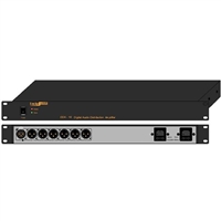 Luckysound DDA16双电源一分六数字音频分配器无源数字分配器生产厂家