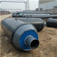 钢套钢出地面弯头 聚氨酯保温弯头按图纸定制