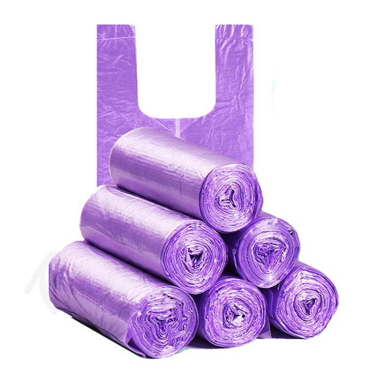 生物降解袋加工 家用物業(yè)環(huán)保降解垃圾袋 供應(yīng)印刷定做