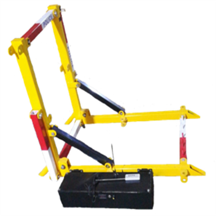 便携式l型车辆阻车路障移动路障车辆拦截器