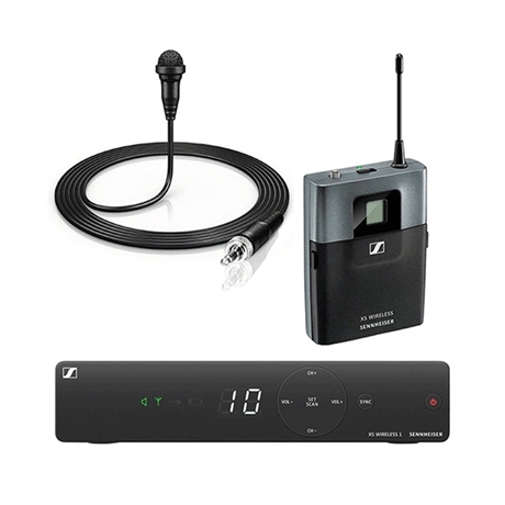SENNHEISER森海塞尔 XSW1ME2舞台无线麦克风套装 电容话筒领夹生产厂家