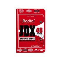 Radial JDX48吉他功率放大器DI直插盒 单通道DI直插盒价格行情