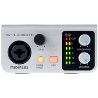 Midiplus studio M外置声卡USB迷笛手机台式电脑声卡直播唱歌录音价格行情