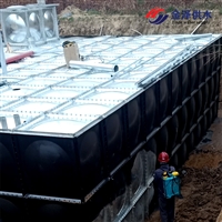 地埋式消防水池 一体化增压给水泵站 装配式水箱