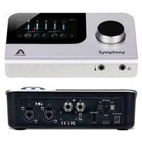 Apogee Symphony Desktop录音棚外置usb声卡编曲混音音频接口产品介绍