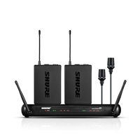 Shure舒尔 SVX188CVL无线领夹麦克风一拖二话筒报价