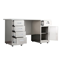 广州不锈钢办公桌,不锈钢办公台,组合电脑桌,屏风办公桌,不锈钢桌子定做