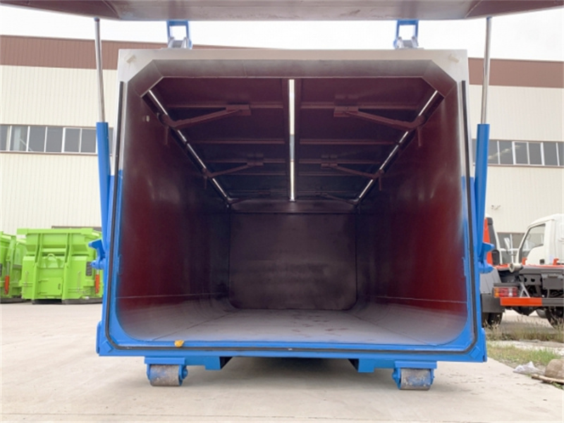 后开门翼展型垃圾箱