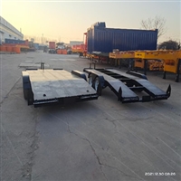 中置轴挂车列车全挂车上路实施