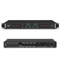 NFZY DX4500 定阻四通道功放机 舞台演出多功能厅数字放大器生产厂家