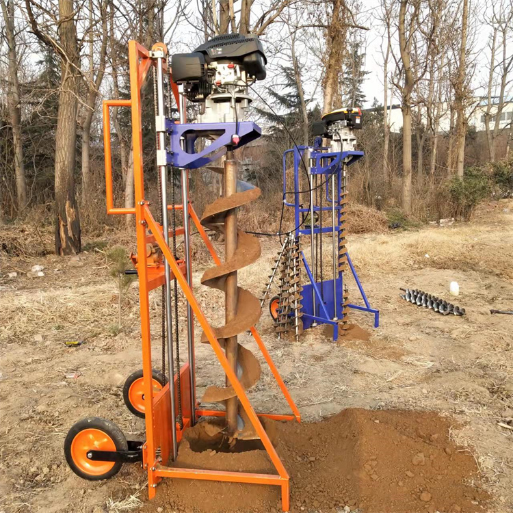 路灯杆挖坑机60公分方孔必备