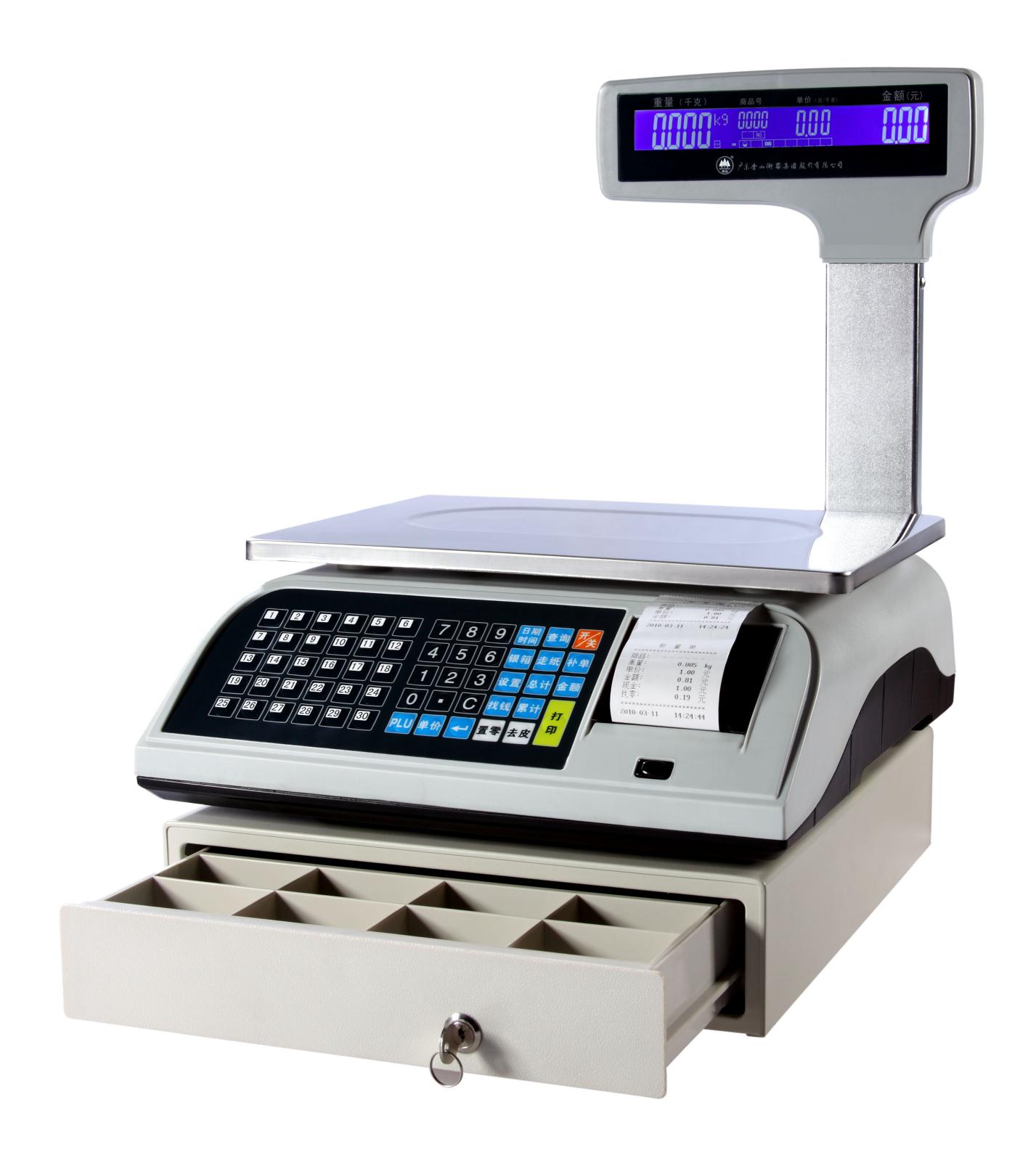 yzh收银机电子称