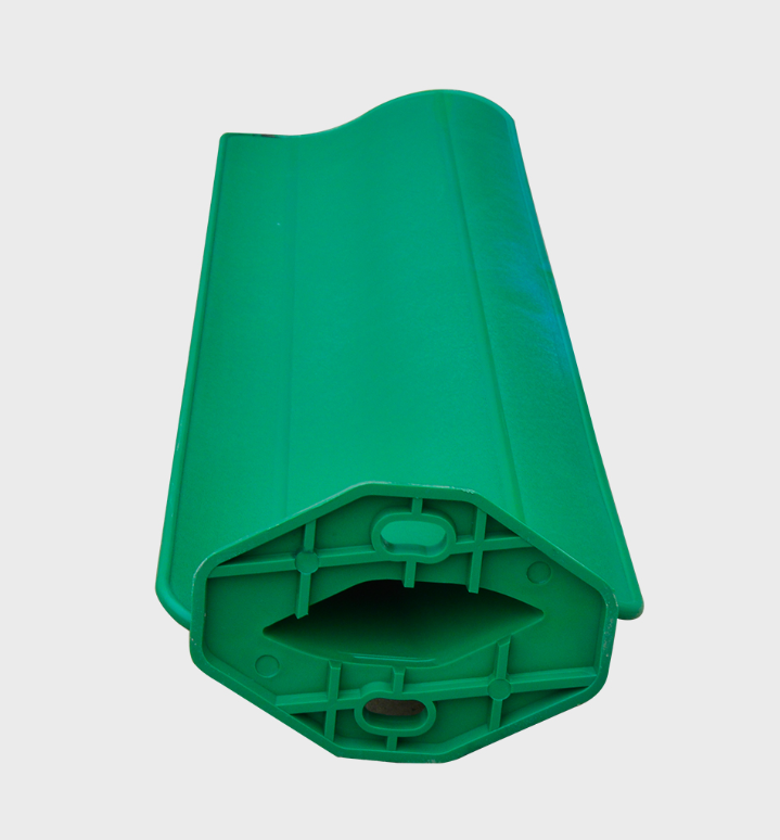 高速公路玻璃钢s型防眩板pvc材质反s型状遮光挡可定做