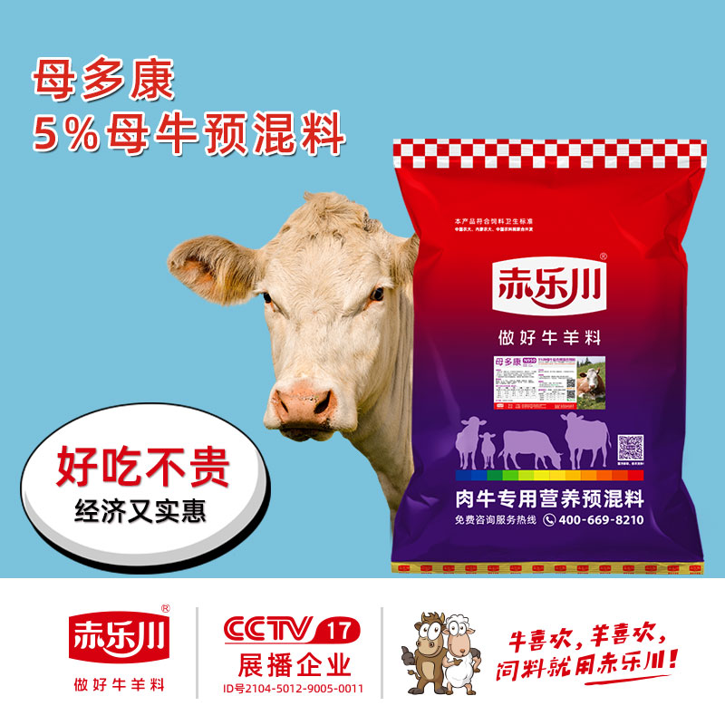 繁殖母牛预混料小母牛配料繁殖母牛饲料配方是母牛不同饲养阶段的饲料