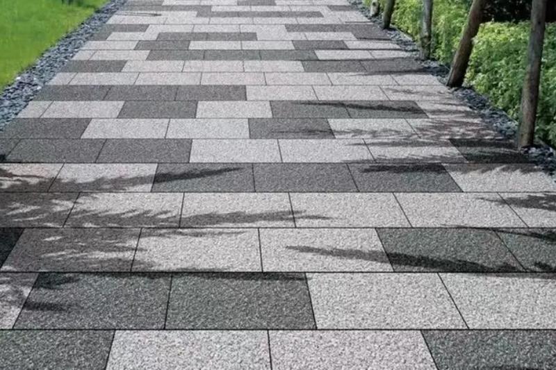 捷恩仿石pcb透水砖石英砂面层天然色彩坚固耐磨