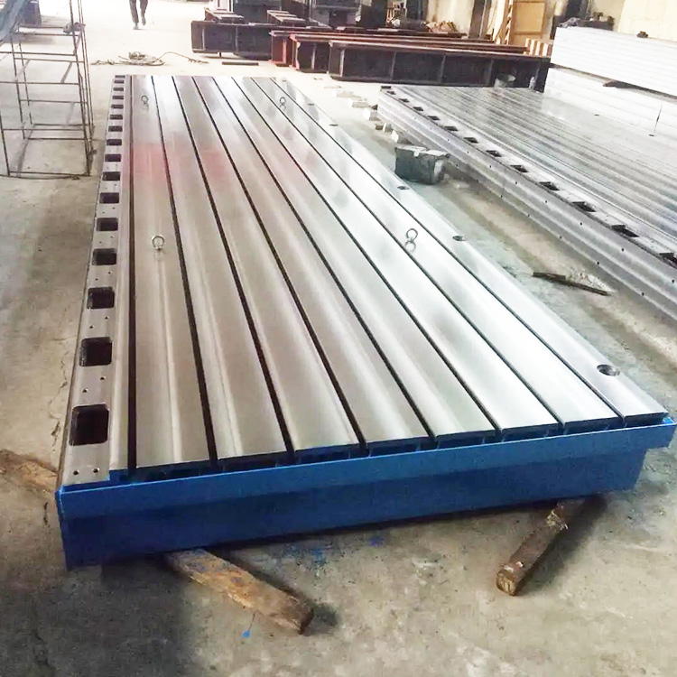 钳工平板 t型槽铸铁工作台 实验设备固定基础平台