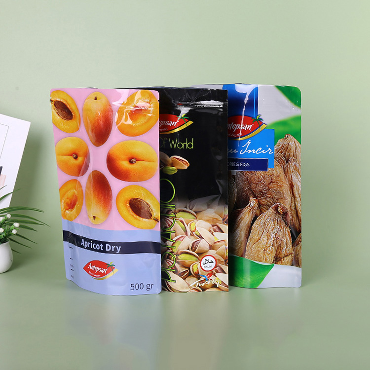 中山食品包装袋三边封袋包装袋定制厂家